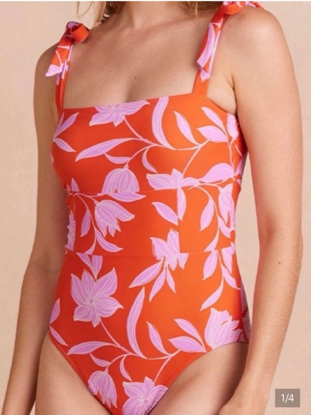 Summersalt One Piece Oasis Tiger Lily Sz 14
